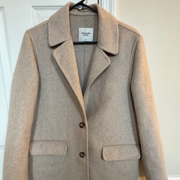 Abercrombie & Fitch Jackets & Blazers - Abercrombie & Fitch Women's Beige Blazer size Large